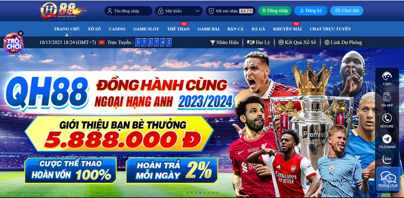 QH88 là một trong những tên tuổi uy tín nhất trong lĩnh vực cá cược
